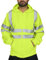 UHouse Jacke Herren Warnschutz Arbeitsjacke mit Kapuze Oversized Kapuzenjacke Leichte Fahrradjacke Warn Herren-Jacken Freizeit Softshelljacke Outdoor Arbeitskleidung Deals Of The Day Grün XL
