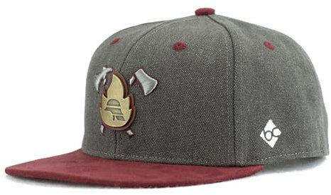 Bavarian Caps BC Cap Feuerwehr Snap DUNKELGRAU - -