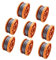 WUPEDI String Trimmer Spool Line, for Mac Allister MGTP18Li Grass Strimmer, 1.65mm Autofeed Spool and Line Replacement Spools Weed Eater Spools Line (8) Lawn Mower Spool