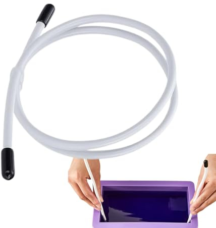 Soap Swirl Tool | Flexible Bendable Soap Swirl Tools | Molding Swirling Attachment Supplies for Crafting Artwork Production Projects Workshops Soapmakers