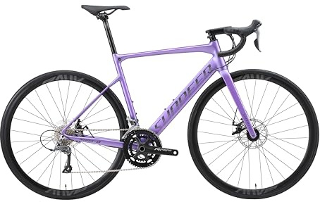 Sunpeed MARS-D Carbon Fork 16-Speed Road Bike | Medium | Purple