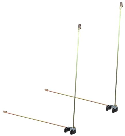 HEMOTON 2 Stück Edelstahl Fahnenmast Halterung Verstellbarer Fahnenhalter mit Flexiblem Ausleger Wetterfester Flaggenhalter für Balkon und Outdoor Schnelle Montage Langlebige Fahnenstütze