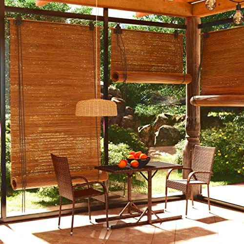 Runheo 3-TLG. Garten-Essgruppe Braun, wetterfestes PE-Rattan, pulverbeschichteter Stahl, Glastisch, stapelbare Stühle, für Terrasse, Balkon, Garten, langlebiges Outdoor-Möbelset