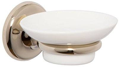 Croydex Flexi-Fix Grosvenor Antique Gold Easy to Fit Soap Dish , QM701903
