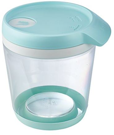 keeeper Schüttdose für Trockenvorräte, 4-in-1 Schüttöffnung, BPA-freier Kunststoff, 1,5 l, 16,5 x 14,5 x 17 cm, Bruni, Mintgrün