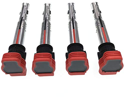 HZTWFC Bobina de encendido de 4 paquetes OEM # 06E905115E Para Volkswagen & Vehicles