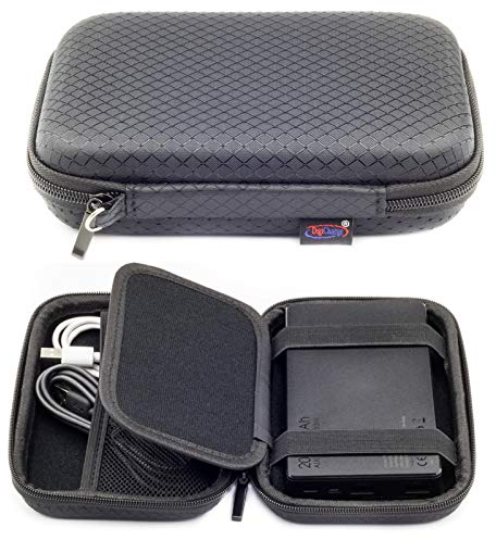 Hard Carry Case for Poweradd Pilot X7 / 4GS Pro / 2GS / Qualcomm Quick Charge 3.0 / Aries/Apollo 2 Solar Charger/Power Bank Portable External Battery Chargers up to 16.5x10x2.5cm