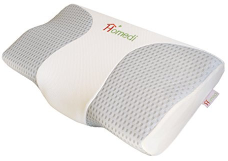 Ebitop Kissen Kopfkissen EBI - K60.35.11 Visko-Schlafkissen Schmetterling Kissen 60x35x11/6cm,