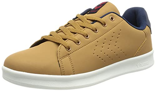Hummel Unisex Busan Synth. Nubuck Sneaker, Rubber, 38.5 EU