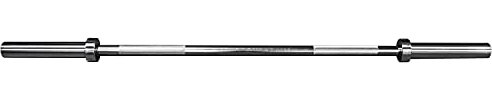 Olympia Langhantelstange AsVIVA LHO152 kugelgelagert, geeignet für 50mm Hantelscheiben, Länge der Stange: 152 cm, vollverchromter Stahl, Langhantel Gym Hanteltraining