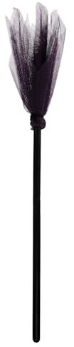Happyyami Witch Broom Kids Halloween Witch Broom Broomstick Halloween Cosplay Costume Prop for Masquerade Dress Up Party Decoration (Random Color)