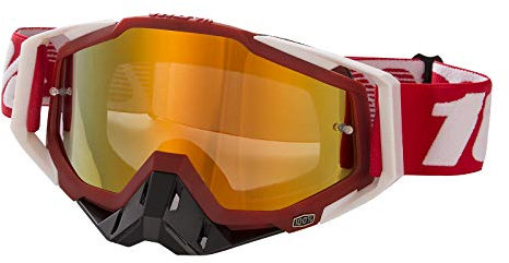 XIXIMAON Gafas de Moto Antivaho Gafas para Motocicleta Esquí Gafas Deportivas de Protección Anti UV Anti Viento Anti Polvo con Correa Ajustable para Bike MTB Snowboard