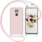 Nupcknn Funda Silicona con Cuerda para Xiaomi Redmi Note 9, Carcasa Suave Silicona Case con Correa Colgante Ajustable Collar Correa de Cuello Cadena Cordón 1.5M() (Oro Rosa)