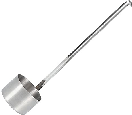 Cucchiaio dosatore per vino, mestolo per vino Cucchiaio in acciaio inossidabile Cucchiaio per mestolo di vino Cucchiaio per misurino per birra Adatto per bar in famiglia Ristorante enoteca(500ML)