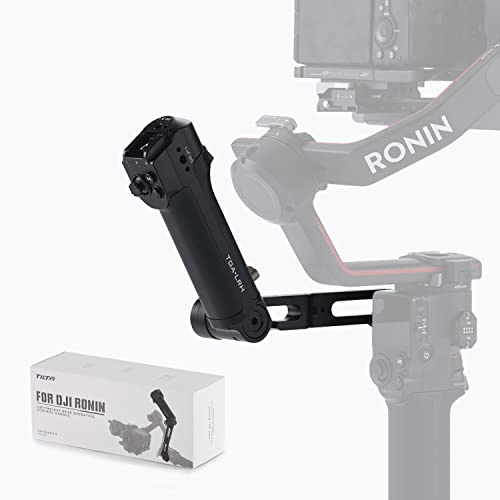 TILTA TGA-LRH Lightweight Rear Operating Folded Control Handle For DJI RS2 / RS3 PRO (RS 2 / RS 3 PRO) 3-Axis Gimbal Stabilizer (incompatible RSC2 / RS3) (battery not included)