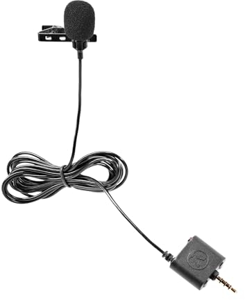 Austrian Audio MiCreator Y-Lav Mikrofon, Lavalier Mikrofon mit Kopfhöreranschluss, Ansteckmikrofon (perfekte Ergänzung für das MiCreator Studio, Mikrofon Klip, ideal für Interview Situationen)