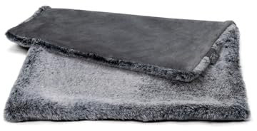 TrendPet Yuma Premium Hundedecke - Kuschelige, Waschsichere Felldecke für Hunde und Katzen, Vielseitige XXL Sofadecke - 110 x 80 cm