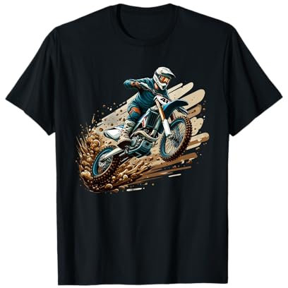 Motocross Enduro Supermoto Bike Dirt Biker Kinder Jungen T-Shirt