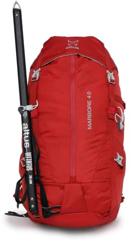 Mochila ligera de 40 litros para recorridos técnicos C: ROJO T: U