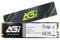 AGI AI298 4 to M.2 PCIe Gen3x4 NVMe 2280 SSD, 3D NAND, DRAM Cache, Read Speed up to 2400MB/s, Compatible with Laptop and Desktop Computer (PC)
