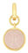 Amor Charm 925 Sterling Silber Damen Charms, mit Rosenquarz, 2 cm, Rosa, Kommt in Schmuck Geschenk Box, 2038528