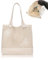 Gehäkelte Tasche,Tote Bag Aesthetic,Strandtasche Damen,Sommertaschen,Faltbar Tasche Beige,Leicht und Tragbar,für Shopper,Outfits Kollokation,Reisen,Studenten (Beige)