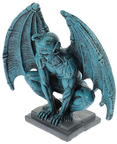 GREENADSCAPE Gargoyle Statue Monster Figurine Lawn Decor Decorative Monster Statue Outdoor Decor Lawn Statues Devil Gothic Statue Gargoyle Figurines Garden Statue Decor Monster Adorn Resin