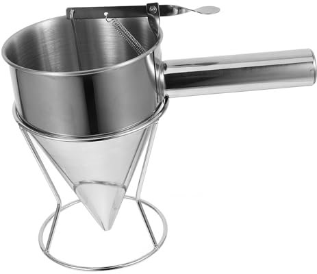 Amosfun Versatile Cooking Funnel Detachable Handle Funnels for Cake Mix Confectionery