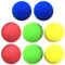 Pcone Kon Schaumstoffball 8er Set, Softbälle Für Kinder, Schaumstoffbälle Aus Eva Material, 6 cm Durchmesser, Blaue Gelbe Grüne Rote Bälle, Ideal Für Indoor Spiele Und Familienaktivitäten