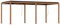 Outsunny Bioklimatische Pergola 3 x 6 m, Pergola für den Außenbereich, mit Jalousien, Kurbel, verstellbares Dach aus Aluminium und Haken, Gartenpavillon, Terrasse, Terrasse, Naturholz