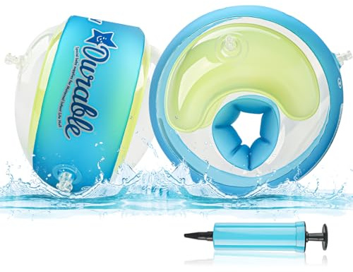 Phlognfy Hinchable Manguitos Natación, Ayuda Hinchable NatacióN Niños De 1 A 6 Años, Con Bomba, Para Niñas Niños Pequeños Piscinas Cubiertas Aire Libre En Verano