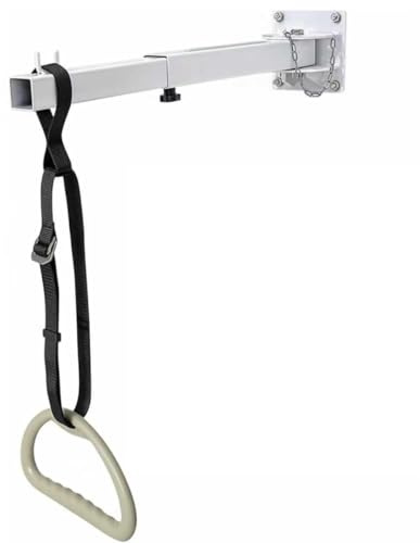Trapezstange galgen für Bett bettgalgen Bettlift für ältere Menschen Senioren Rohrgriff Medizinisches Trapez für Krankenhaus Bettstange Transferschiene Trapezoidal Bar for Bed Mobility Aids Bedside
