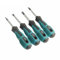 rongweiwang 4pcs / Set Tournevis Embouts de Tournevis U Fourche magnétique vis rainurée conducteur CR-V Multi Function Tool Kit Main