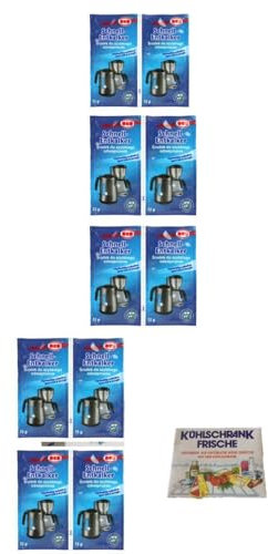 150g Orofix Schnell-Entkalker Sparpack für Kaffeemaschinen & Wasserkocher (10 x 15g) PRIME