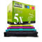 5X Kraft Office Supplies XXL Toner im Set kompatibel für Brother MFC-L 3710 CW MFC-L 3730 MFC-L 3740 CDN MFC-L 3750 MFC-L 3770 CDW ersetzt TN-247