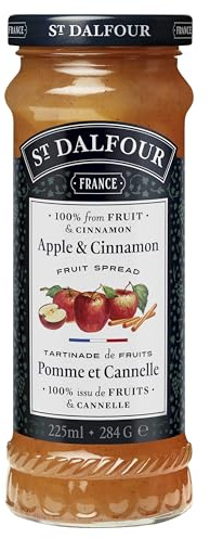 St Dalfour Apple & Cinnamon Fruit Spread 284g-2 Pack