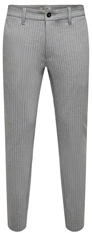 Only & Sons herr Byxor Onsmark Pant Stripe Gw 3727 Noos