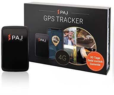 PAJ GPS Allround Finder 4G GPS Tracker etwa 20 Tage Akkulaufzeit (bis zu 40 Tage im Standby Modus) Live-Ortung Peilsender für Auto, Personen