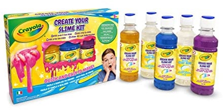 Crayola - Set Crea il tuo Slime, per creare lo Slime Colorato, Attività Creativa e Regalo per Bambini, da 5 anni, 25-2160