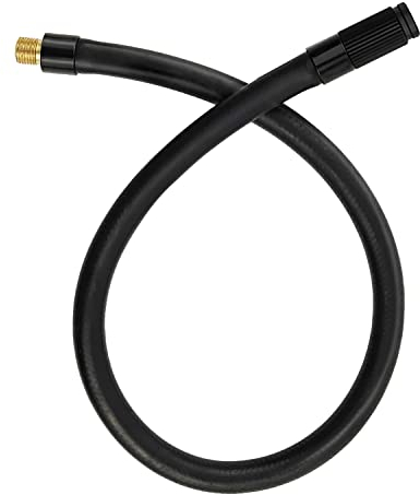 sciuU 50cm Verlängerungsschlauch für Luftdruck Kompressoren Luftpumpe, Ersatz Schlauch Verlängerungsrohr, für Fahrrad Auto Motorrad Fahrradreifen Air Pump, kompatibel Xiaomi Luftpumpe, Drehventil