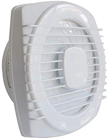 LIJBN Vent Fan Exhaust Blower Ventilation Extractor Exhaust Fan Bathroom Ventilator 7 Inch Wall Exhaust Glass 100mm