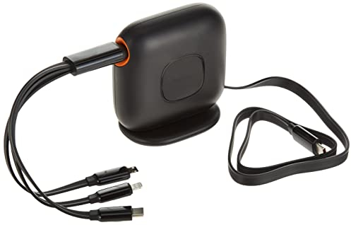 Baseus Traction 3-in-1 USB-C Kabel USB-C/Lightning/Micro 100W 1,7m (schwarz)