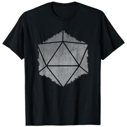 Games Brettspiele Würfel Pen and Paper Tischwürfel T-Shirt