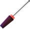 BNG 5 in 1 Carbide Nail Drill Bit Fast Remove Acrylic Nails Professional 3/32 Electric Nail Drill Tungsten Steel Bits Manicure Pedicure Professional Salon Tool(Fine, Purple)