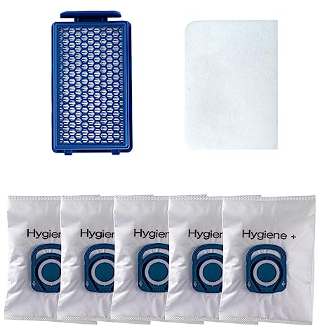 PURexpert Kit Filtro Per Rowenta Compact Power Aspirapolvere con Sacco RO3950,RO3953EA,RO3951EA,RO3995EA,RO3969EA,RO3985EA,RO3927EA