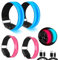 Funmo 4 Stück LED Armband Aufladbar, Leuchtarmband USB Reflektorband Reflective Band Led Armbänder Leuchtband Kinder Reflektorbänder für Kinder Erwachsene Laufen, Joggen und Radfahren