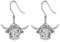Hochland Kuh Haken Ohrringe für Frauen S925 Sterling Silber schottische Rinder Tropfen Ohrring Leverback Kuh Schmuck Geschenke für Damen Frauen