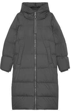 Marc OߴPolo Damen Daunenmantel mit Stehkragen wasserabweisend, Grau (Light Graphite), 40