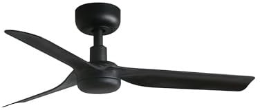 FARO BARCELONA 33822 - MINI PUNT S Ventilador negro DC