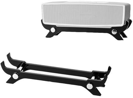 ZLiT Bose Soundlink Mini-Lautsprecherständer, Desktop-Ständer, Halterung für Bose Soundlink Mini Mini II Lautsprecher, Tischfußhalterung (schwarz)